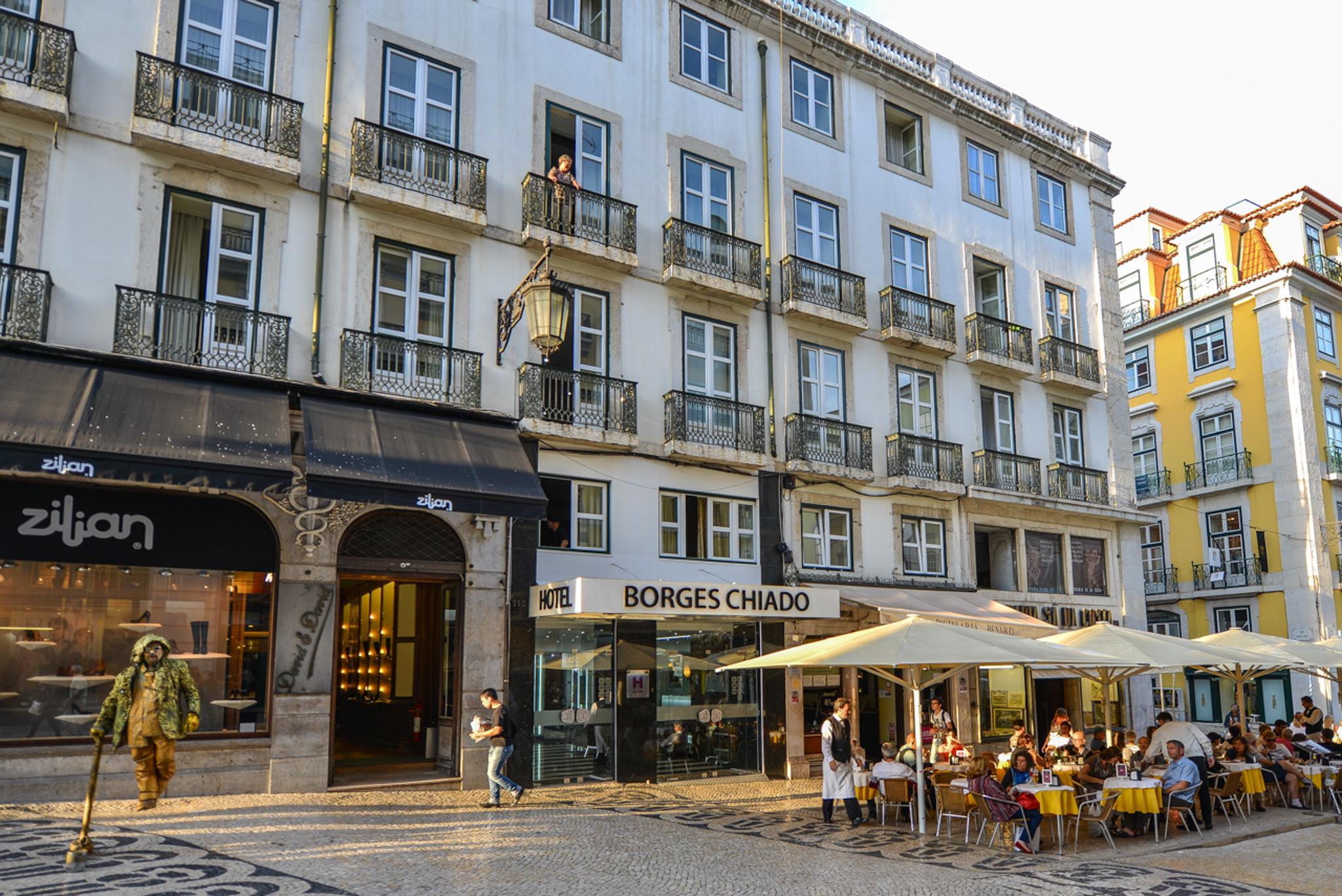Hotel Borges Chiado Lisbon Bagian luar foto